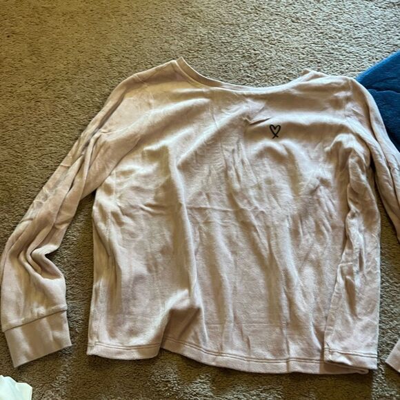 Victoria secret open back pink blouse M - Picture 3 of 10